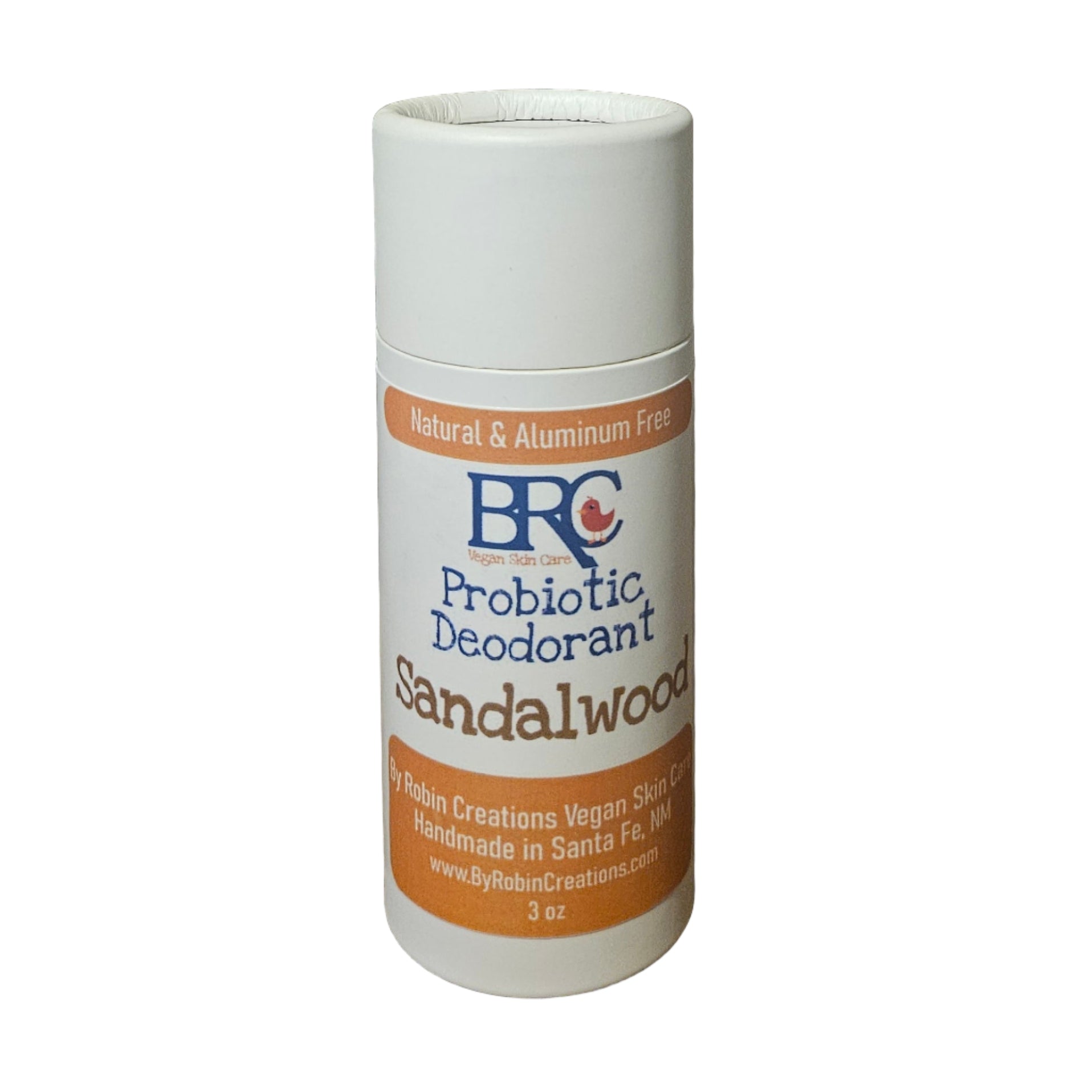 Last Chance! Sandalwood Natural Probiotic Deodorant That Actually Works! | By Robin Creations 