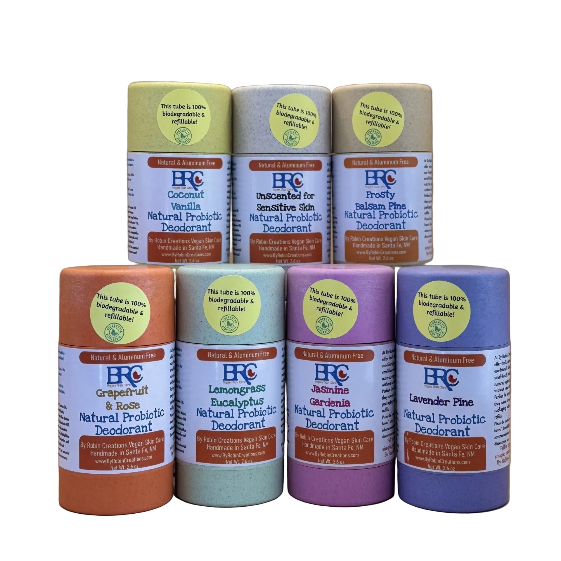 New Packaging! Natural Probiotic Deodorant That Actually Works! - Our Best-Selling Product! | By Robin Creations 