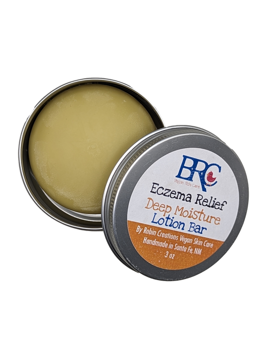  Eczema Relief Zero Waste Solid Lotion Bar | By Robin Creations