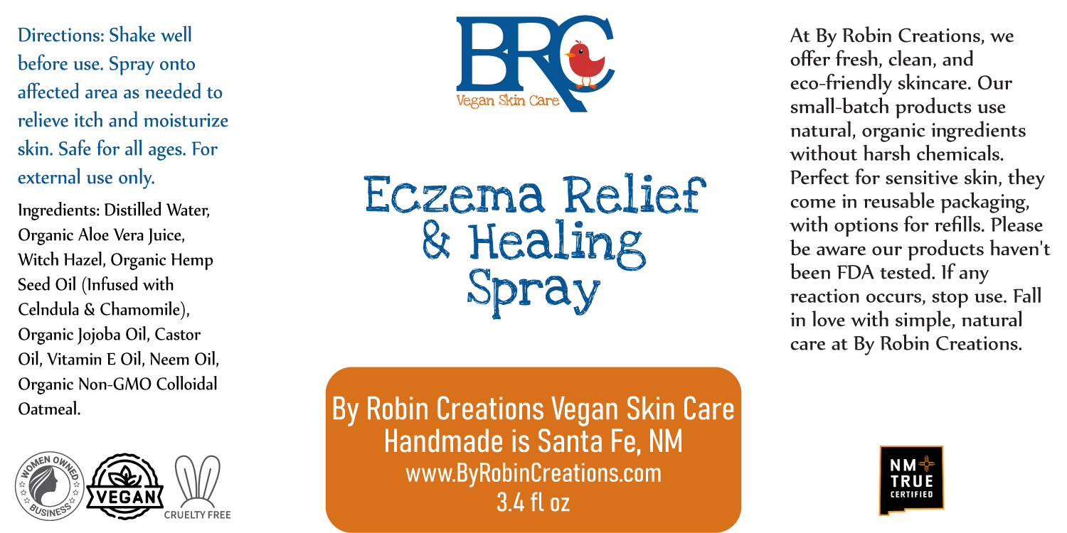 Eczema Itch Relief & Healing Spray | By Robin Creations 