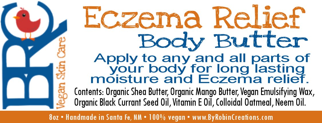 Eczema Relief Soothing & Healing Body Butter | By Robin Creations 