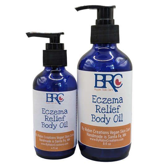  Eczema Relief Anti-Inflammatory Healing Body Oil | By Robin Creations