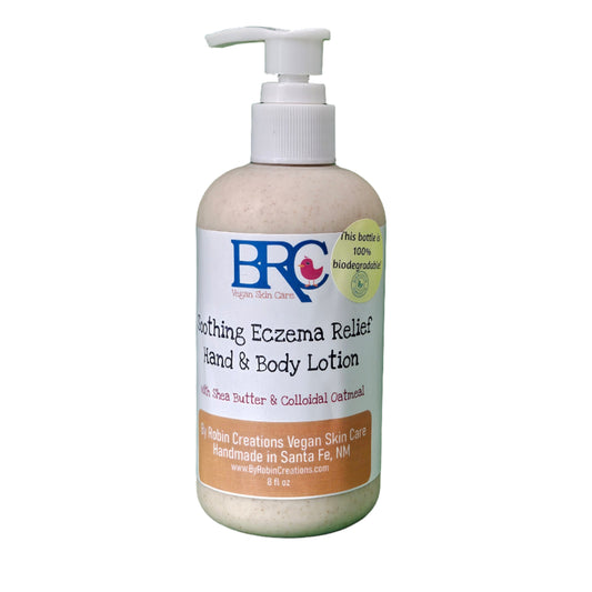  New! Eczema Relief Hand & Body Lotion - Now in a 100% Biodegradable Bottle! | By Robin Creations | By Robin Creations