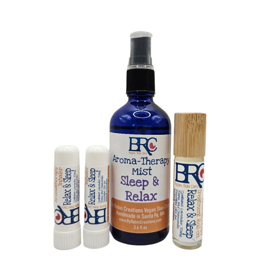  New! Essential Sleep & Relax Aromatherapy Gift Set | By Robin Creations