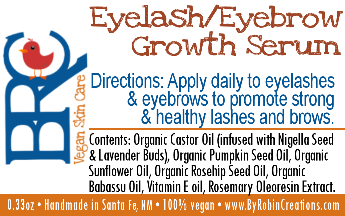 Vegan Eyelash & Eyebrow Growth Serum