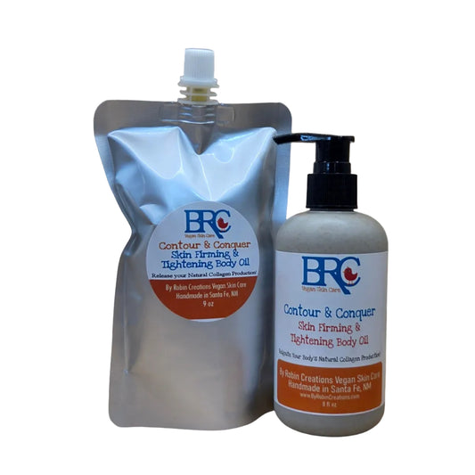  New! Contour & Conquer Natural Skin Firming & Tightening Body Oil for Loose Skin | By Robin Creations