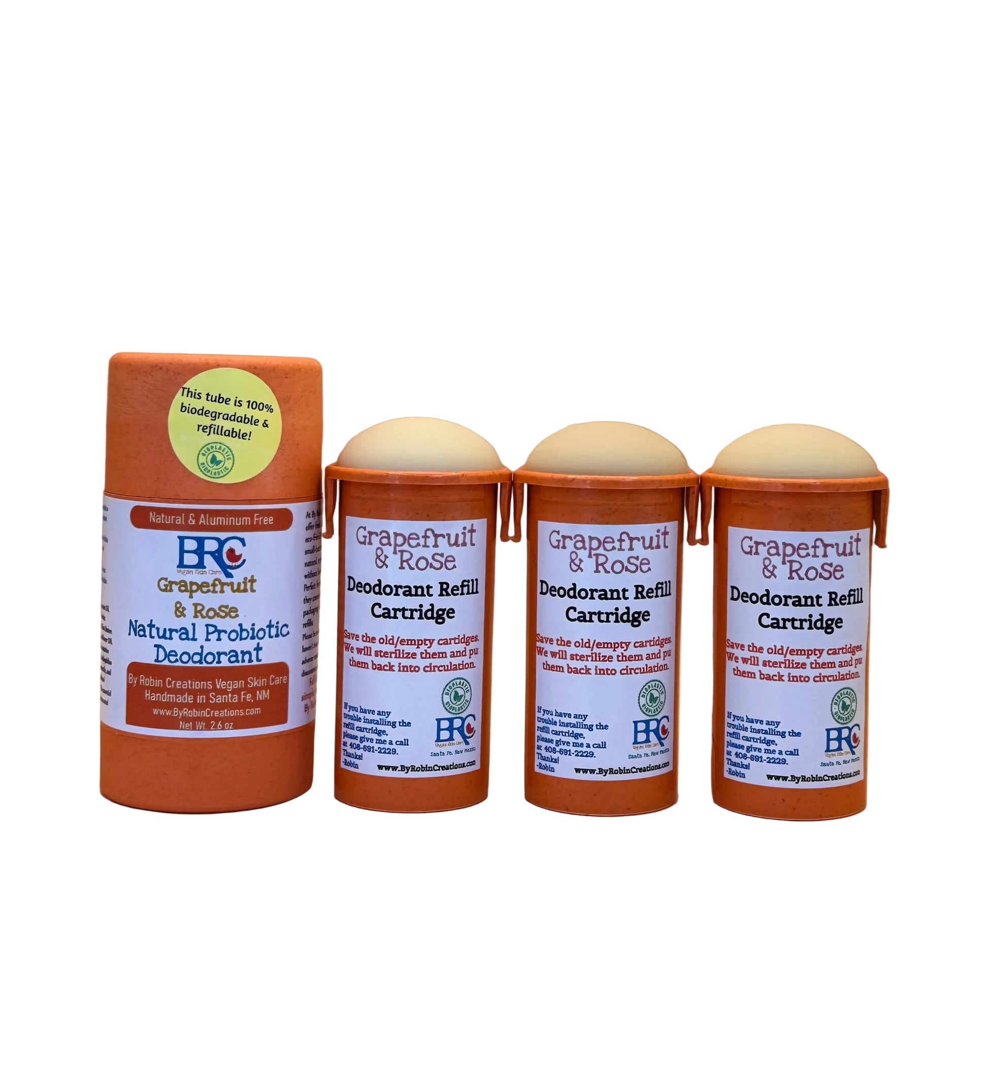 New Packaging! Natural Probiotic Deodorant That Actually Works! - Our Best-Selling Product! | By Robin Creations 