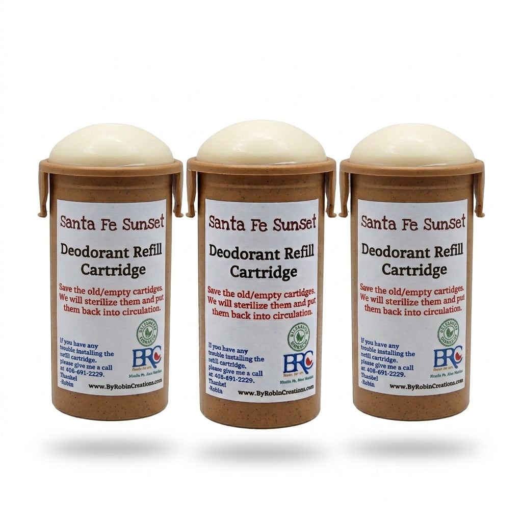 Natural Probiotic Deodorant REFILL ONLY Vegan & Aluminum-Free