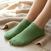 Terry Cloth Non-Skid & Silicone Gel Moisturizing Socks for Cracked Heels & Feet