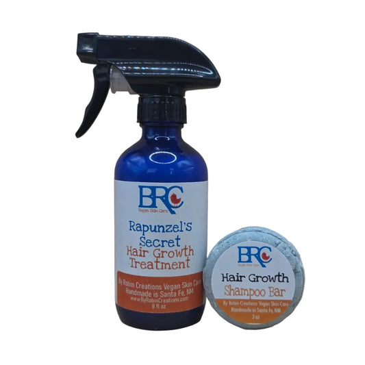  Hair Growth Spray + Shampoo Bar Bundle | By Robin Creations