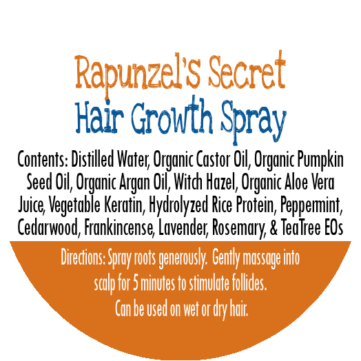 Hair Growth Treatment Spray - Now With Pumpkin Seed Oil! | By Robin Creations 