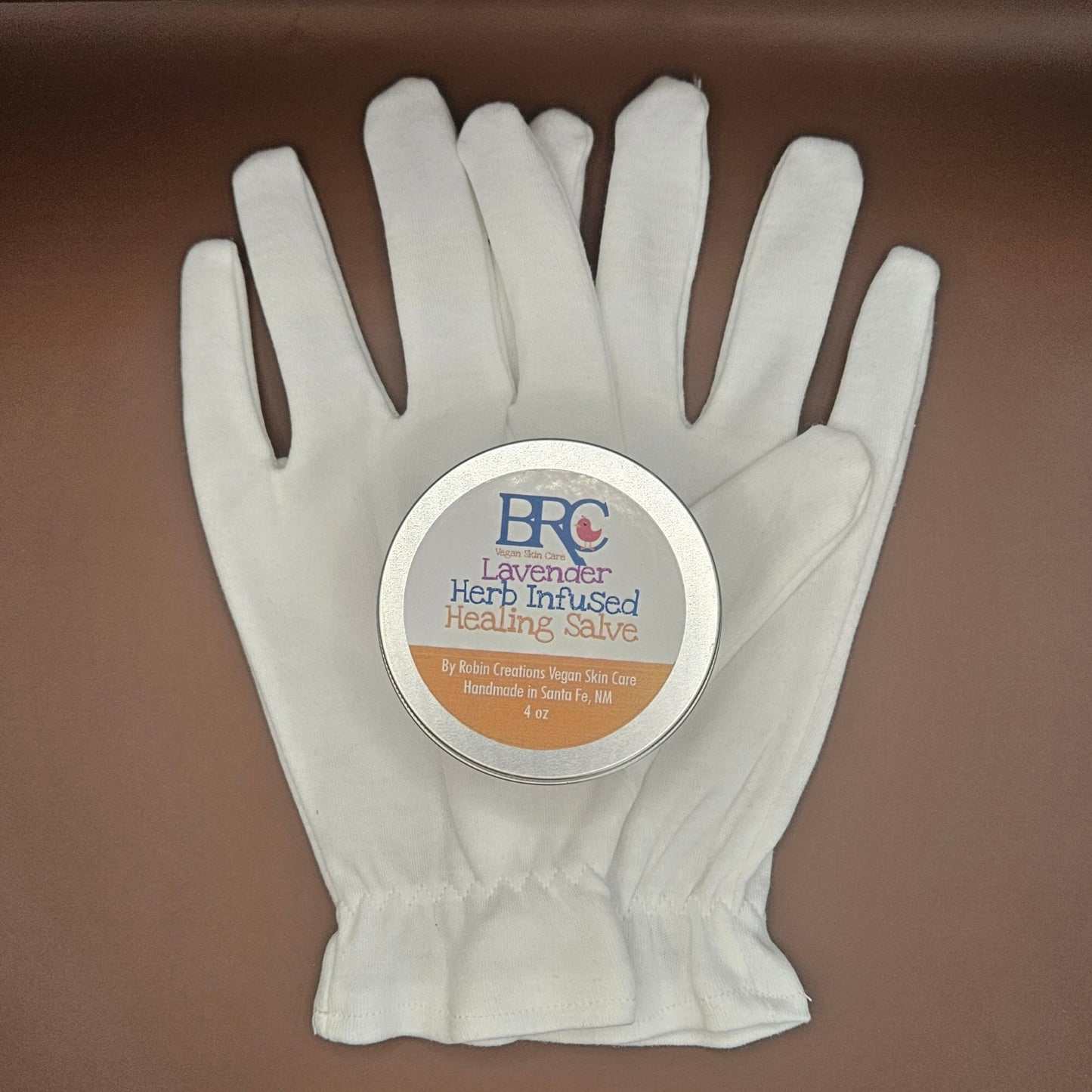 New! Intense Herb-Infused Healing Balm + Cotton Gloves Set - Adult & Children Sizes