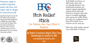 Bug Bite & Rash Itch Relief Stick - Plastic Stick