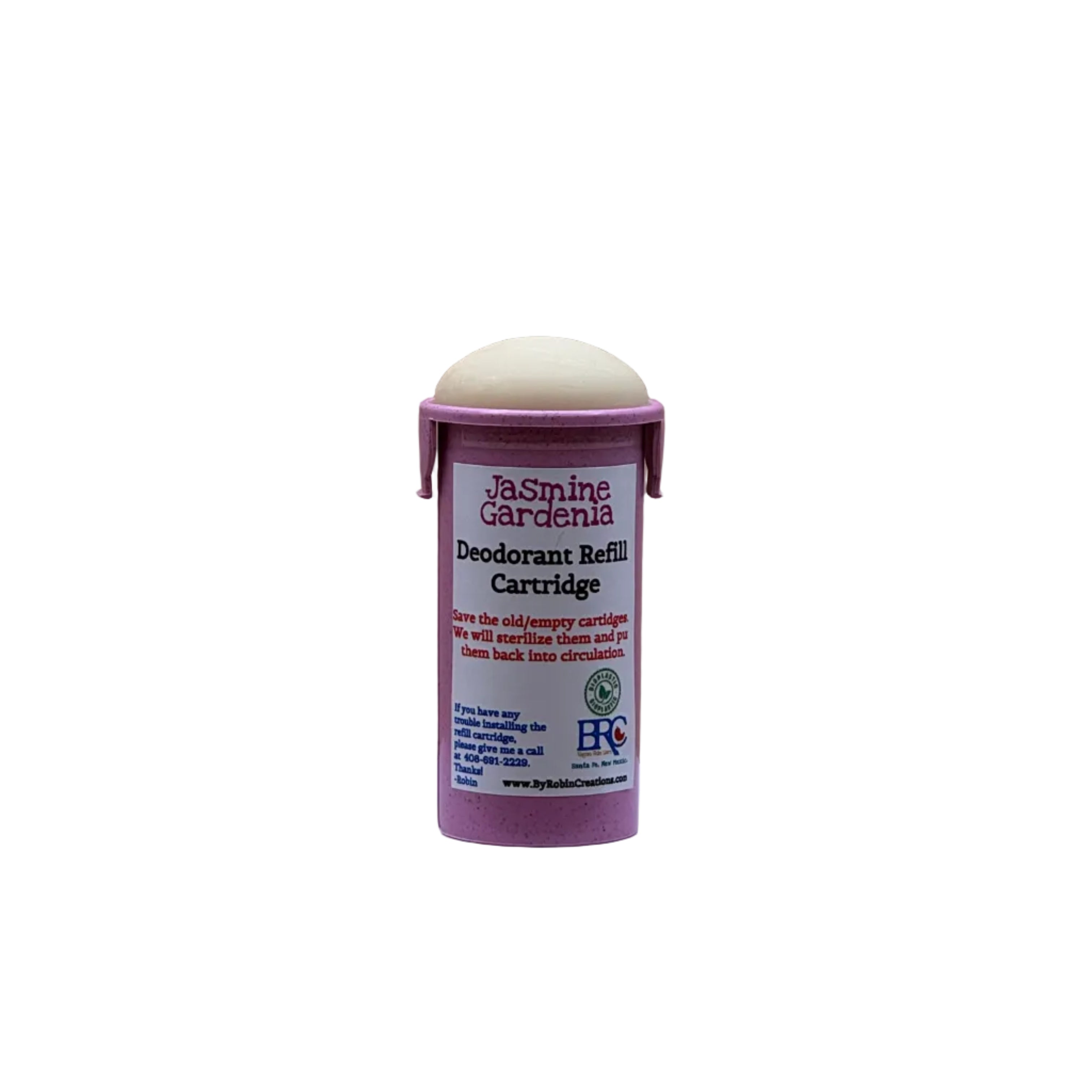 Natural Probiotic Deodorant REFILL ONLY Vegan & Aluminum-Free