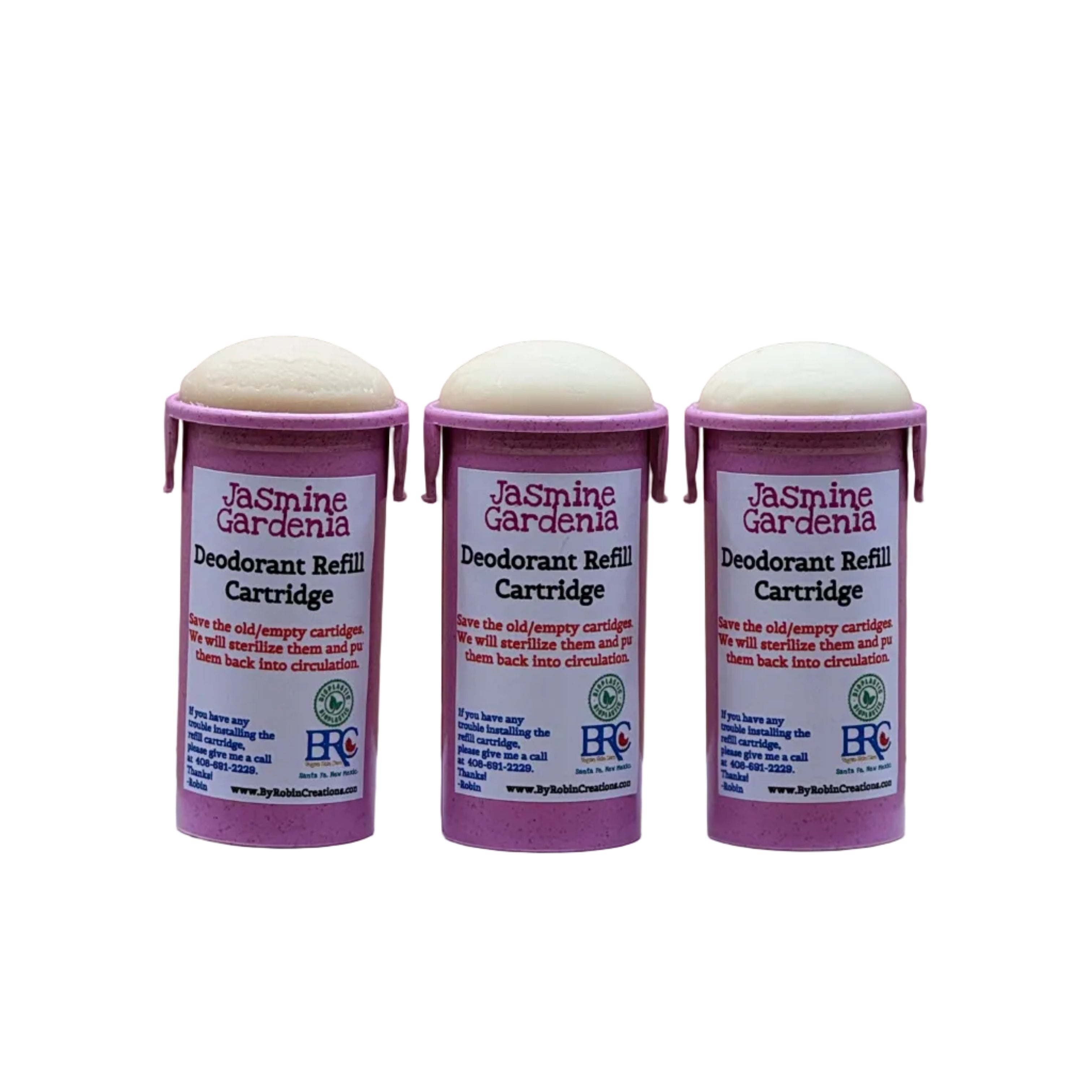 Natural Probiotic Deodorant REFILL ONLY Vegan & Aluminum-Free
