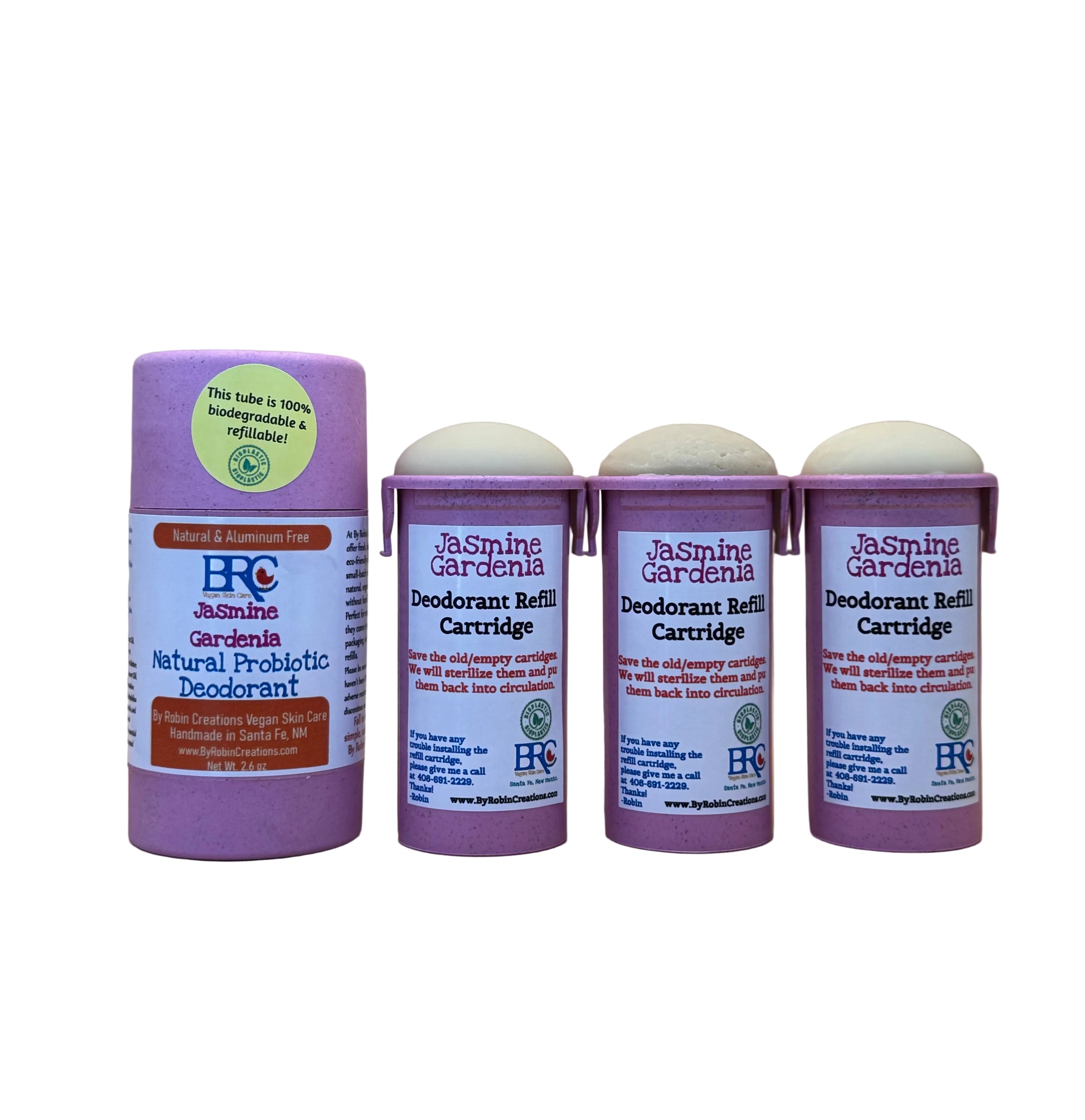 New Packaging! Natural Probiotic Deodorant That Actually Works! - Our Best-Selling Product! | By Robin Creations 