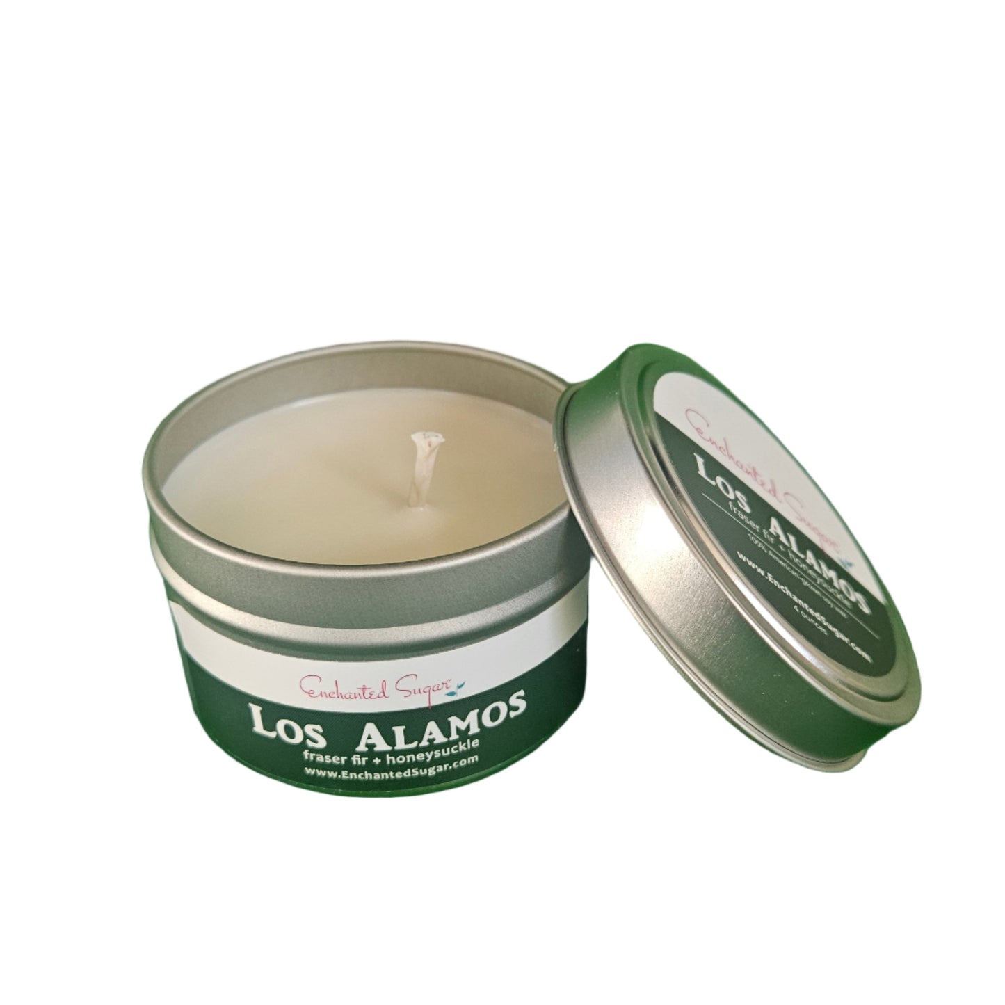 Los Alamos Hand-Poured Natural Soy Candle Tin