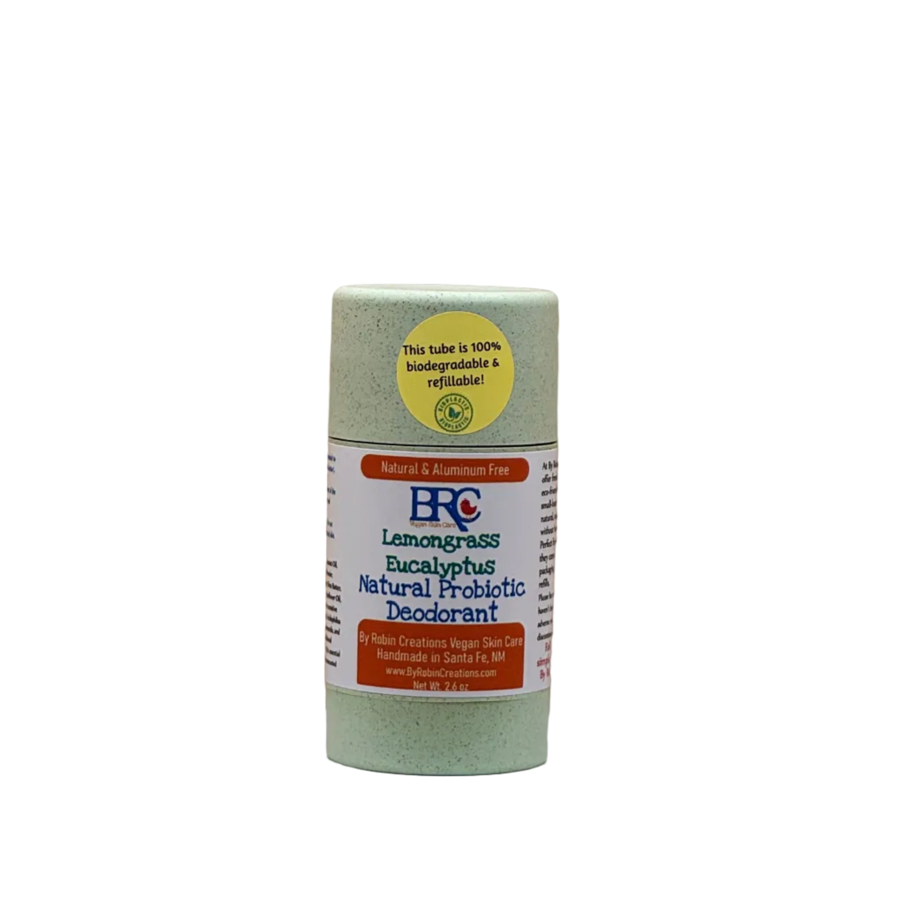 Natural Probiotic Deodorant Stick