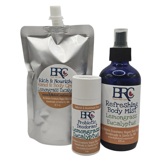  New! Large Body Care Trio Gift Set in an Organza Bag - Available in 6 Amazing Scents! | By Robin Creations