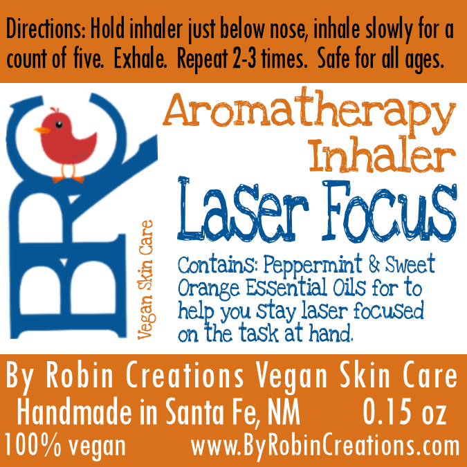 New! Laser Focus Aromatherapy Inhaler