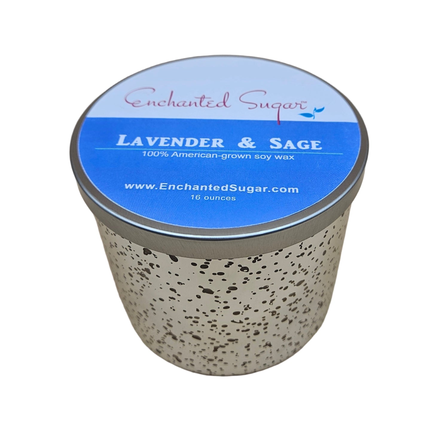 Lavender & Sage Luminaria Hand-Poured Natural Soy Candle