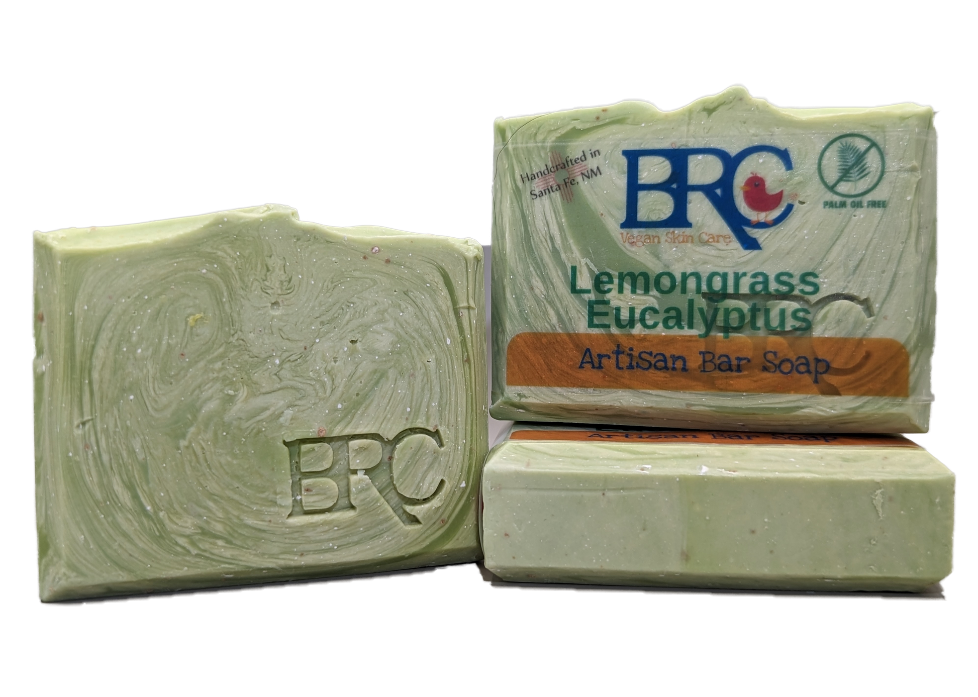 Lemongrass Eucalyptus Natural Artisan Bar Soap | By Robin Creations 