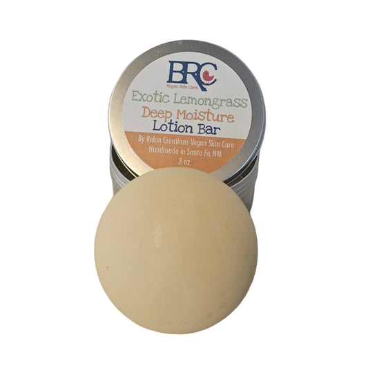  Last Chance!  Exotic Lemongrass Deep Moisture Zero Waste Solid Lotion Bar | By Robin Creations
