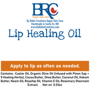 Lip Repair Healing Oil - Infused with New Mexico Pinon Resin