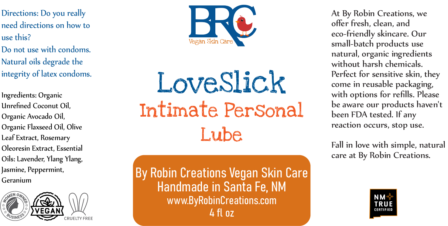 LoveSlick Intimate Personal Lubricant