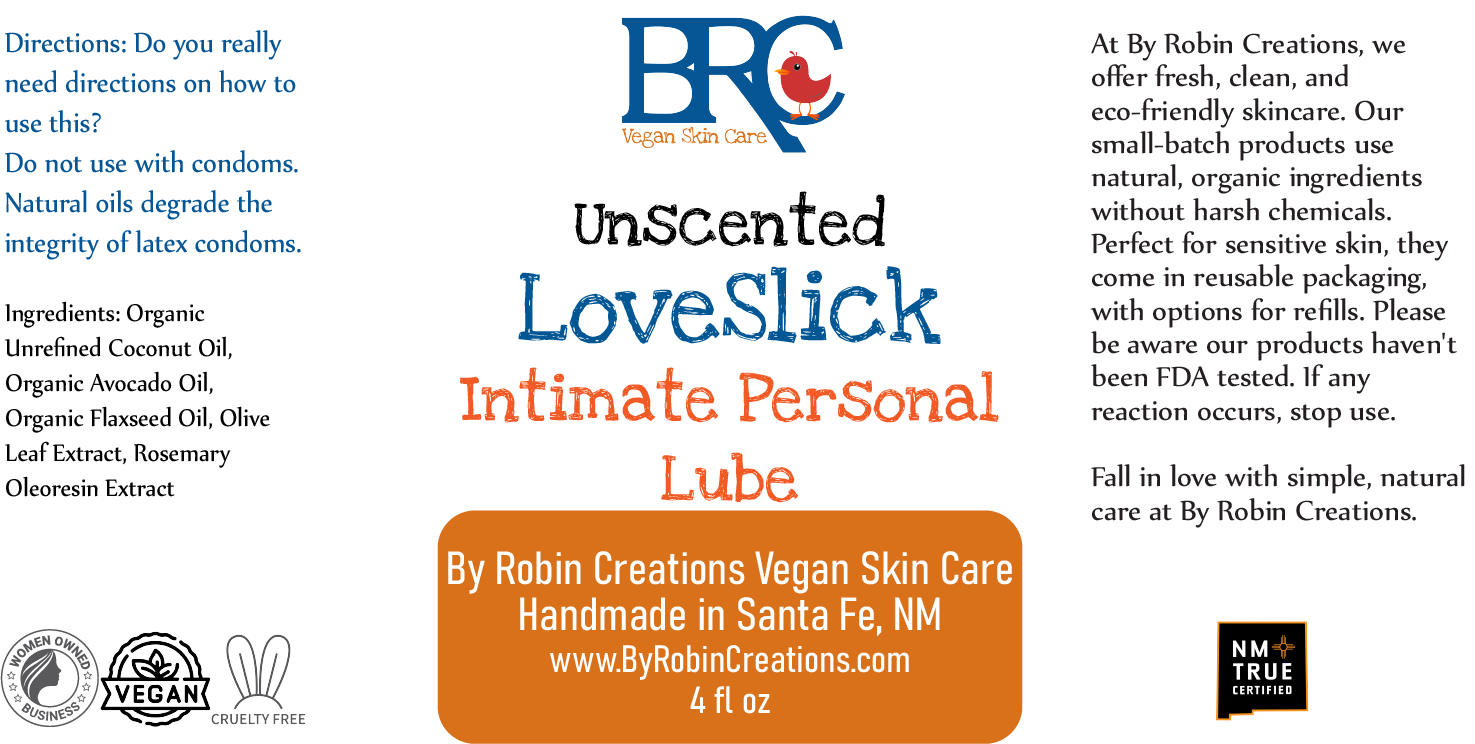 LoveSlick Intimate Personal Lubricant