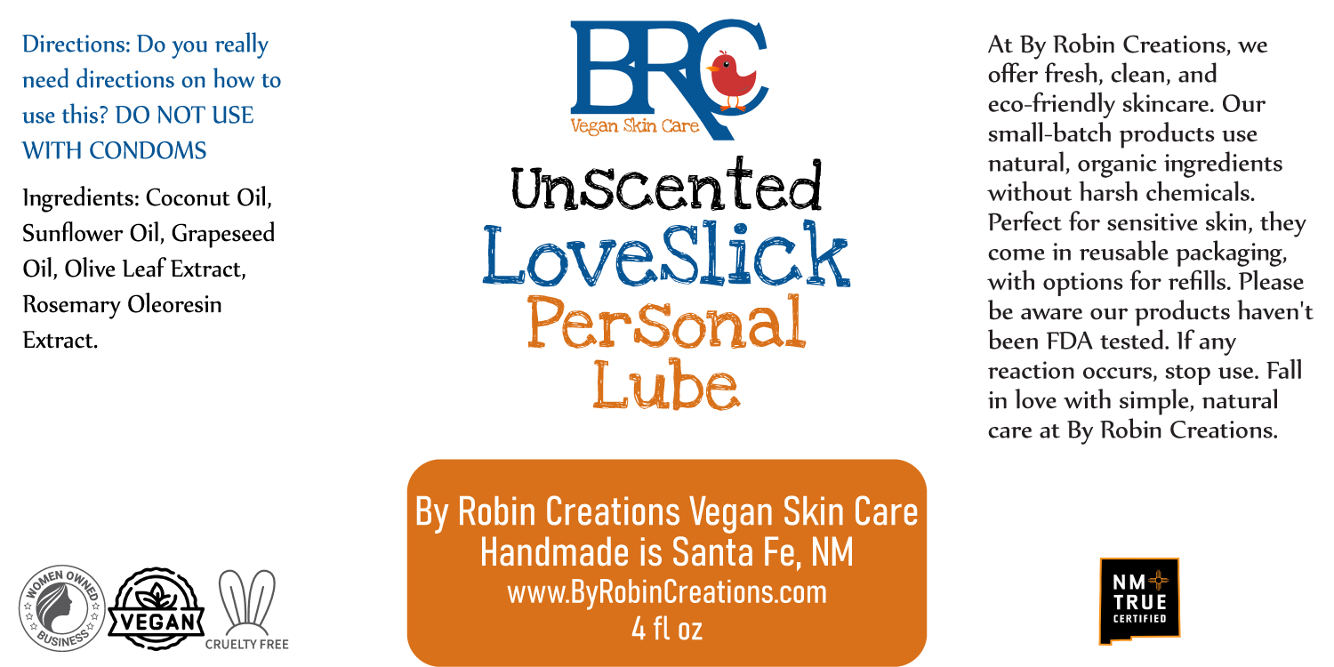 New Formula!  Intimate Personal Lube | By Robin Creations 