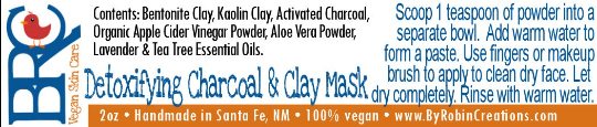 LAST CHANCE!  Aloe Vera & Bentonite Clay Detoxifying Acne Face Mask