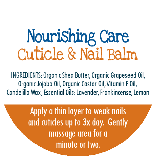 New Larger Size! Cuticle Nourishing Balm | By Robin Creations 