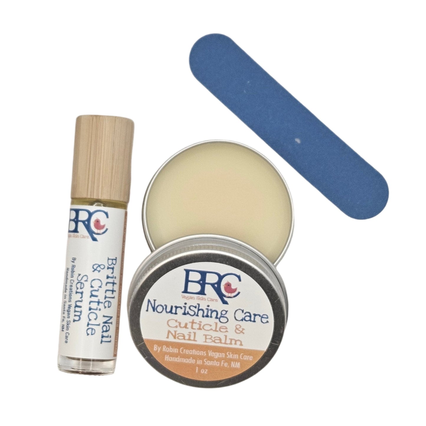 Brittle Nail Serum & Strengthening Balm Set