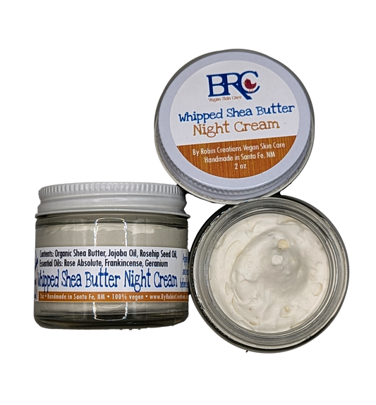  Whipped Shea Butter & Jojoba Night Cream | By Robin Creations