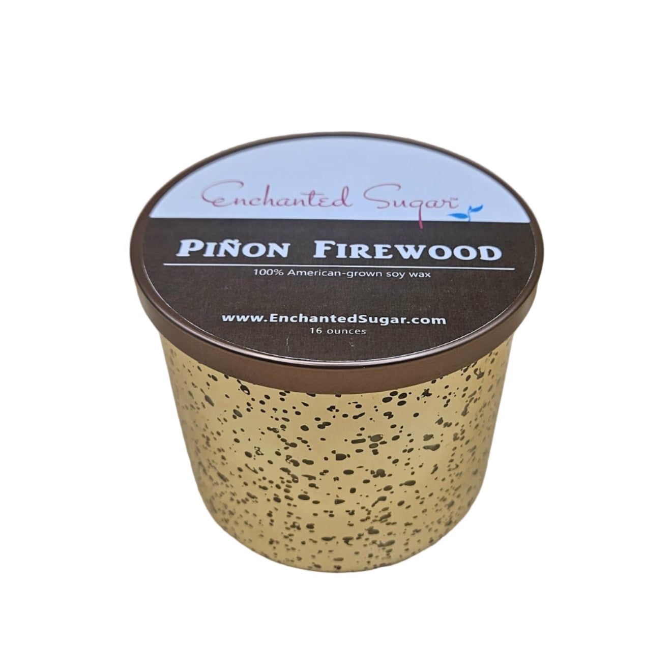 Pinon Firewood Luminaria Hand-Poured Natural Soy Candle | By Robin Creations 