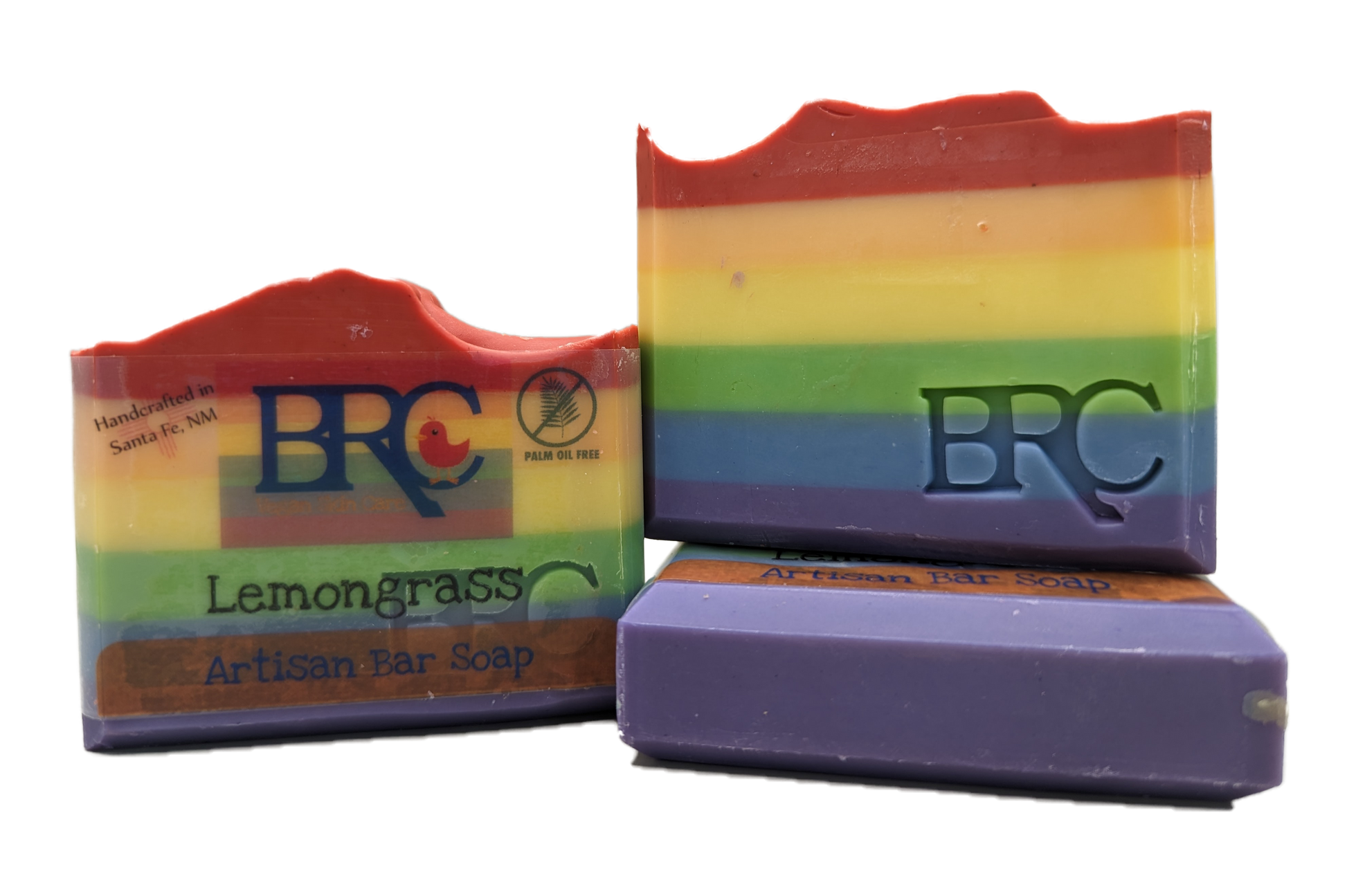 Limited Edition Pride Lemongrass Artisan Bar Soap | By Robin Creations 