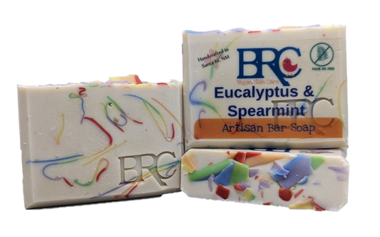  Confetti! Spearmint & Eucalyptus Natural Artisan Bar Soap | By Robin Creations