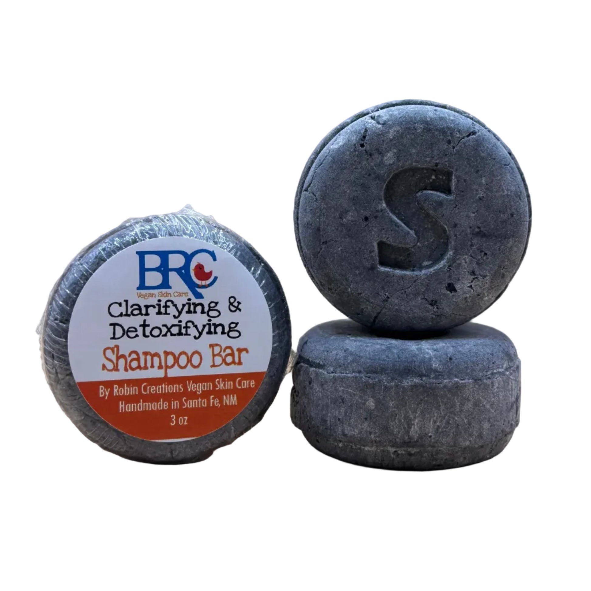 Clarifying & Detoxifying Shampoo Bar | By Robin Creations 