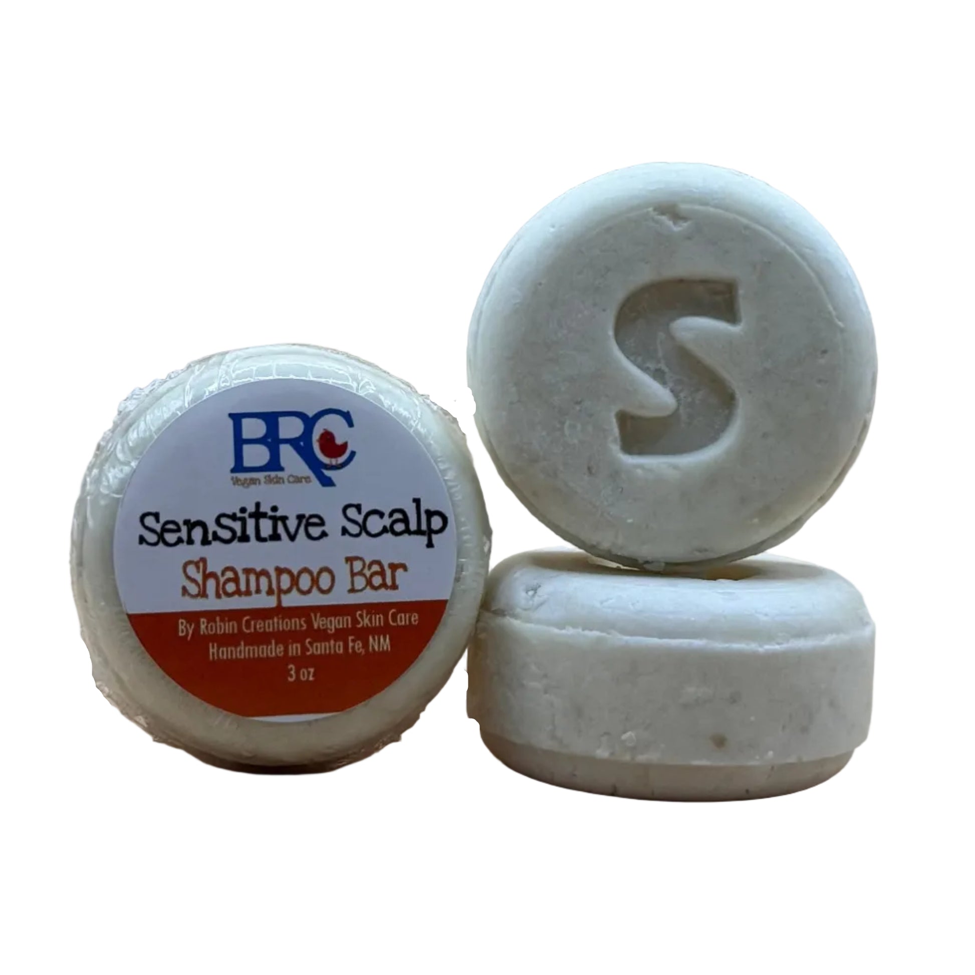 Extra Gentle Shampoo Bar for Sensitive Scalp | By Robin Creations 