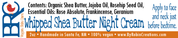 Radiance Whipped Shea Butter Facial Night Cream