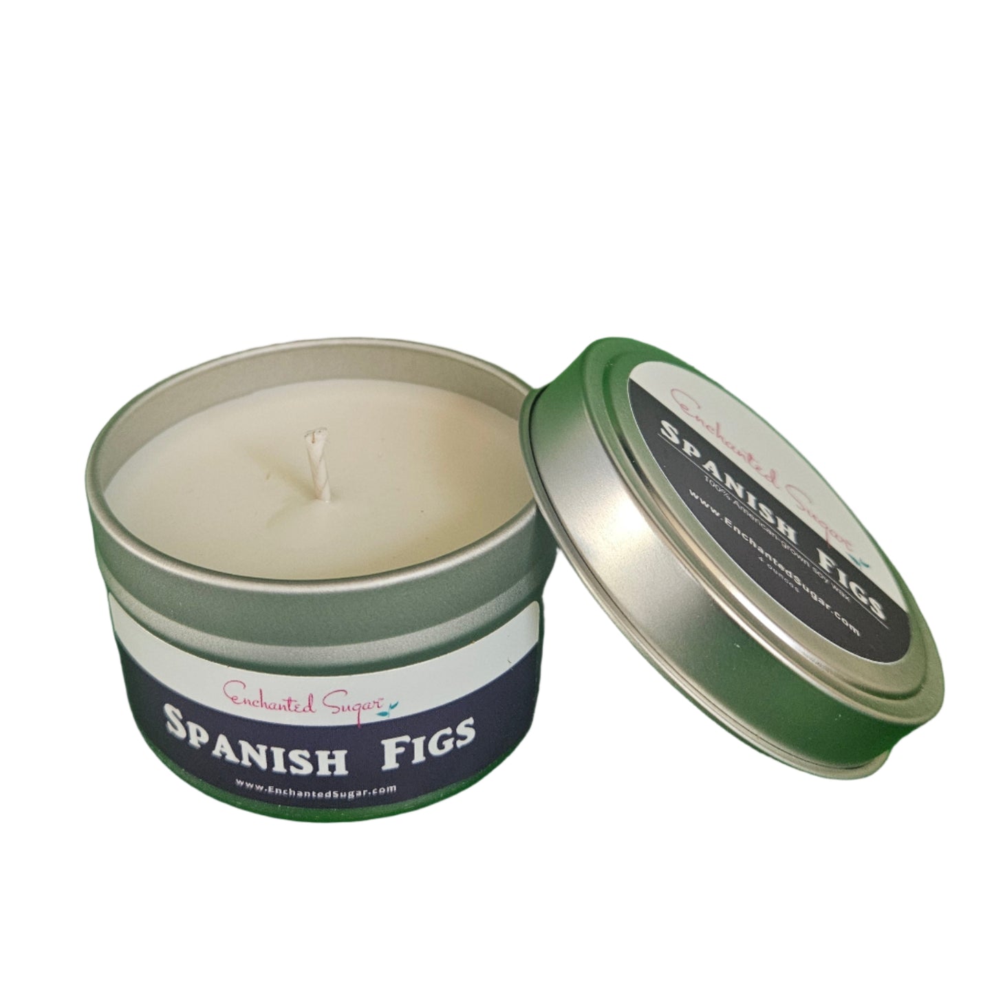 Spanish Figs Hand-Poured Natural Soy Candle Tin