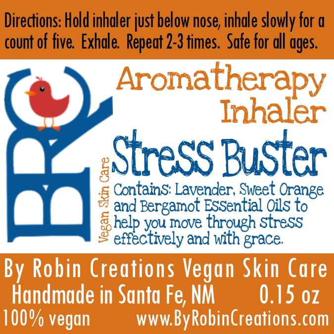 New! Stress Buster Aromatherapy Inhaler | By Robin Creations 
