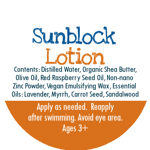 SPF 30 Sunblock Lotion - 100% Reef Safe! | By Robin Creations 