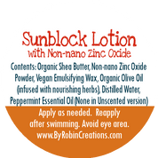 SPF 30 Broad Spectrum Mineral Sunblock Lotion | 100% Reef Safe