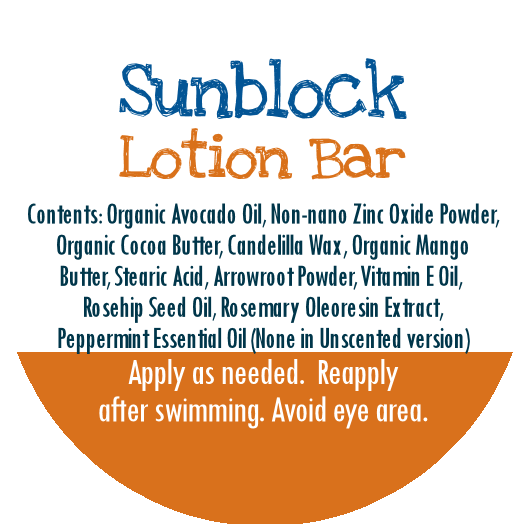 Last Chance! SPF 30 Broad Spectrum Mineral Sunblock Lotion Bars - 100% Reef Safe