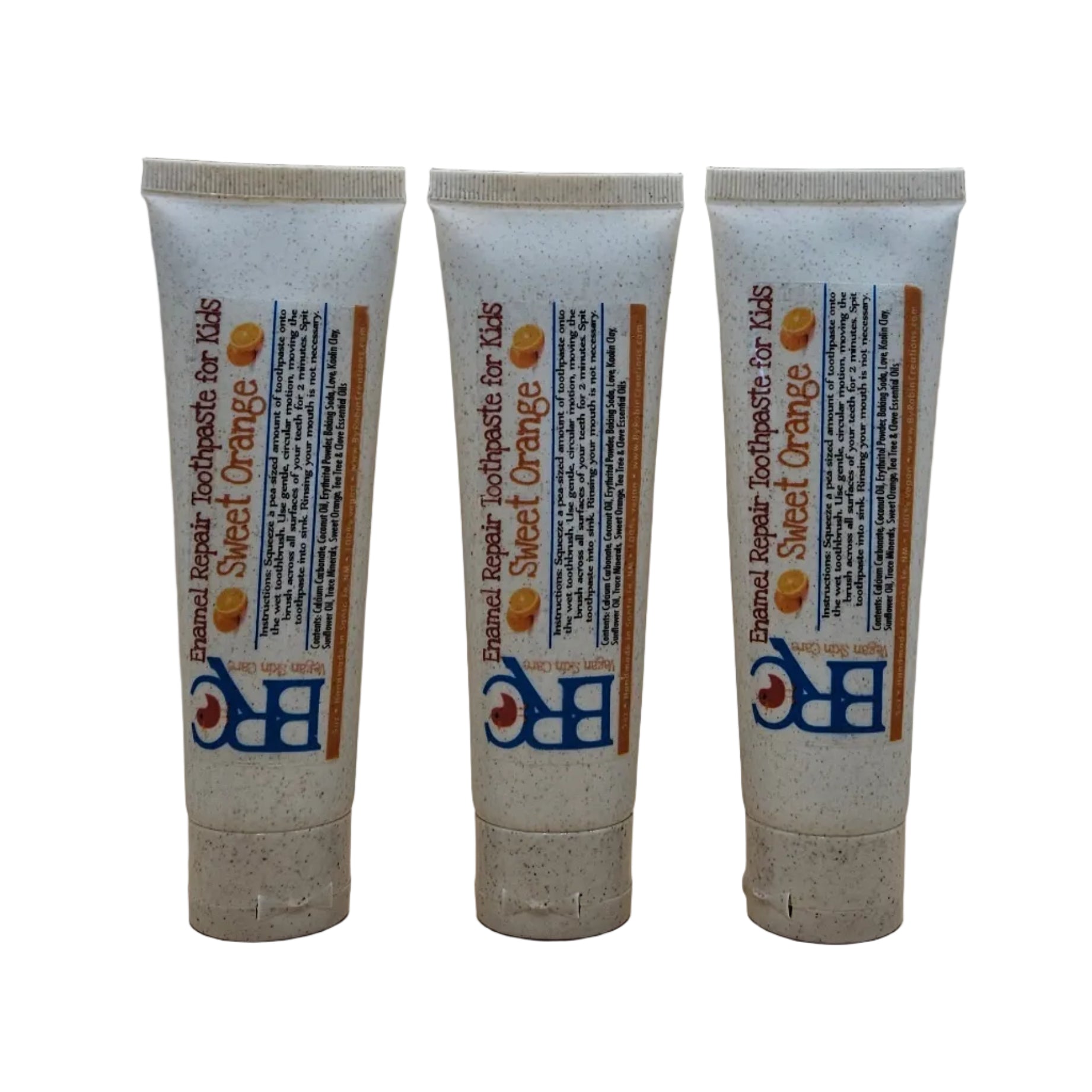New Biodegradable Packaging! Enamel Repair Toothpaste for Kids | By Robin Creations 