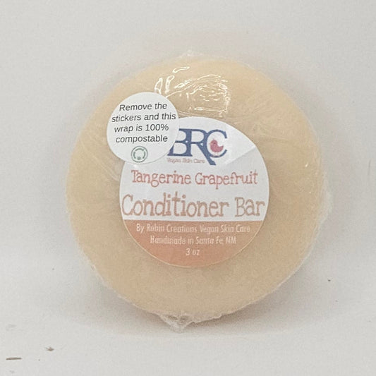  Last Chance! Handcrafted Tangerine Grapefruit Natural Conditioner Bar | By Robin Creations