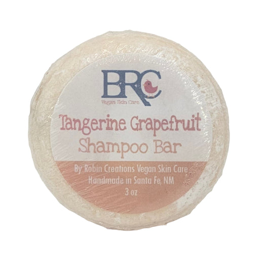  Last Chance! Handcrafted Tangerine Grapefruit Natural Sulfate-Free Shampoo Bar | By Robin Creations