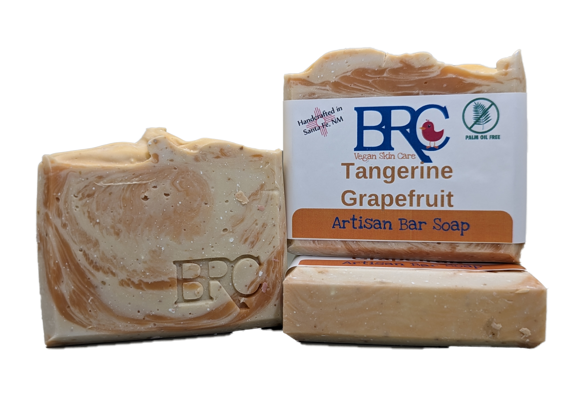 Tangerine Grapefruit Natural Artisan Bar Soap | By Robin Creations 